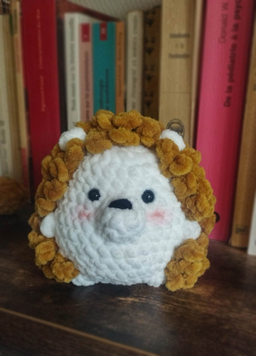 amigurumi hérisson