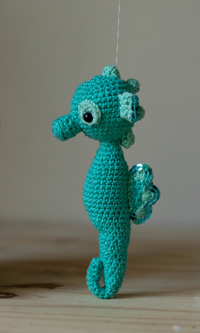 amigurumi hippocampe