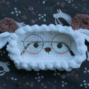 Porte lunettes Mouton